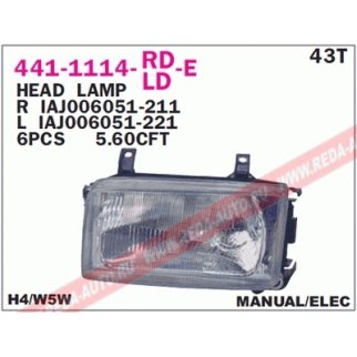 441-1114L-LD-E_фара левая! VW T4 09/90> фото