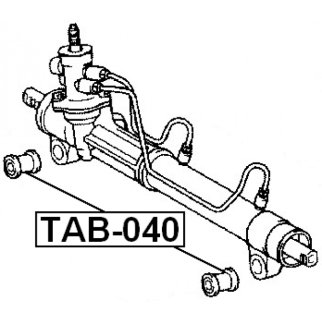 Сайлентблок FEBEST TAB-040 фото 2