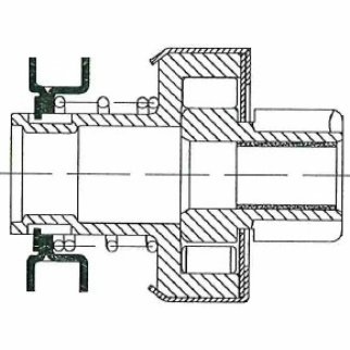 Привод стартера (бендикс) для а/м ГАЗ с дв. ЗМЗ-406 (ан. БАТЭ) (VCS 0313) фото 5