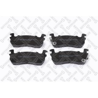 185 002B-SX_колодки дисковые передние! с антискрип. пластинами Nissan Micra 1.0-1.2 82-92 фото