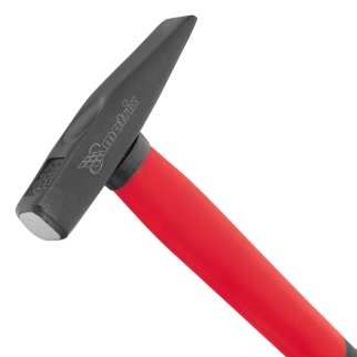 Молоток 100г слесарный,фиберглассовая обрезиненная ручка MATRIX фото 4