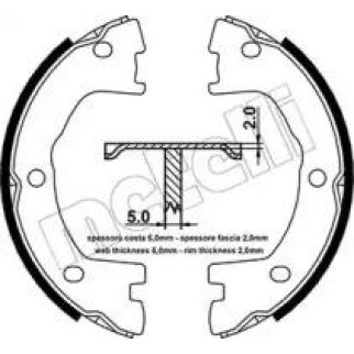 К-т бараб. тормоз. колодок фото