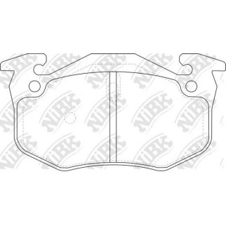 Колодки тормозные задние для PSA / Renault фото