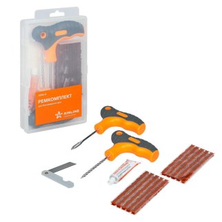 ATRK-8_ремкомплект для б/к шин! в прозрачном кейсе фото