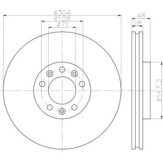 Диск тормозной TEXTAR 921570 03 фото