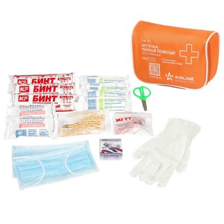 AM-01_аптечка автомобильная! в текстильном футляре фото 2