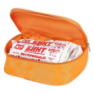 AM-01_аптечка автомобильная! в текстильном футляре фото 1