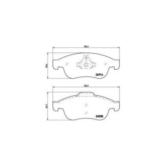 Колодки тормозные дисковые перед фото