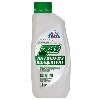 Антифриз зеленый G-12++ AGA-Z42 концентрат 1кг фото