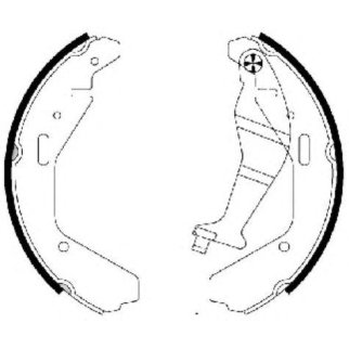 Колодки барабанные к-кт TEXTAR 91065200 фото