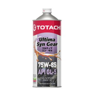 Масло трансмиссионное TOTACHI Ultima Syn Gear 75W85 1л синт фото