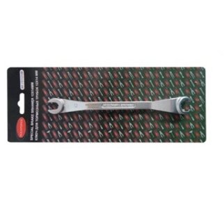 Ключ разрезной 12x14мм для тормозных трубок с изгибом 45° ROCK FORCE фото