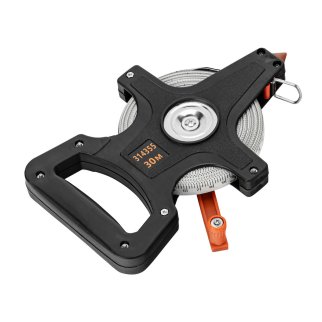 Рулетка геодезическая, 30 м х 12,5 мм, лента ПВХ, открытый корпус SPARTA фото 2