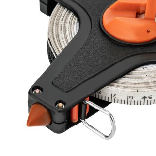 Рулетка геодезическая, 30 м х 12,5 мм, лента ПВХ, открытый корпус SPARTA фото 6