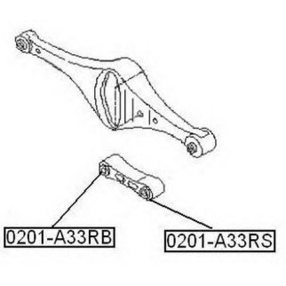 Сайлентблок ASVA 0201-A33RB фото