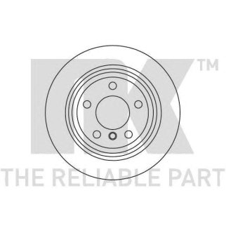 Диск тормозной bmw 3 f30 328 задний вент.d=300мм. фото