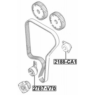 Ролик ГРМ FEBEST 2188-CA1 фото 2 Ролик ГРМ FEBEST 2188-CA1 фото 2