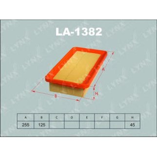 Фильтр воздушный LYNXauto LA-1382 фото