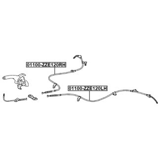 ТРОС РУЧНОГО ТОРМОЗА ПРАВЫЙ, шт фото 2