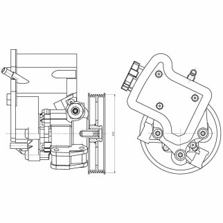 Насос ГУР для а/м Mercedes-Benz C (W204) (07-)/E (W211) (02-) 1.8T (LPS 1511) фото 4 Насос ГУР для а/м Mercedes-Benz C (W204) (07-)/E (W211) (02-) 1.8T (LPS 1511) фото 4