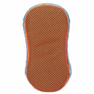 AB-K-02_губка для мытья! из микрофибры и коралловой ткани (ab-k-02) фото 3