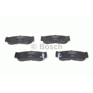 Колодки тормозные HYUNDAI Santa Fe (06-),Starex H-1 KIA Sorento (06) задние (4шт.) BOSCH фото