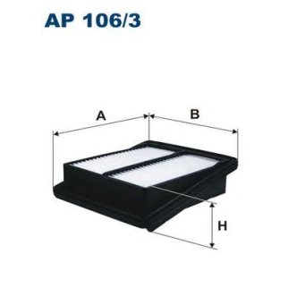 Фильтр воздушный FILTRON AP 1063 фото
