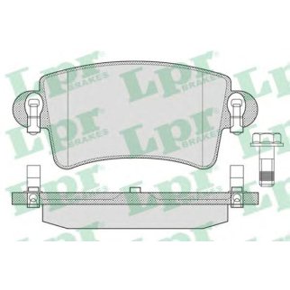 Колодки тормозные задние к-кт Lpr 05P791 фото