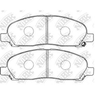 Колодки тормозные передние к-кт NiBK PN3419 фото