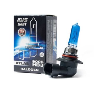 Галогенная лампа AVS ATLAS BOX/5000К/ HB3/9005.12V.65W.коробка 1шт., шт фото