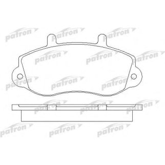 Колодки тормозные PATRON PBP1292 фото