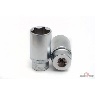 Головка торцевая 30 1/2&quot; 6гр глубокая СЕРВИС КЛЮЧ фото