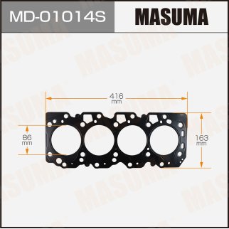 Прокладка ГБЦ Masuma MD-01014S фото