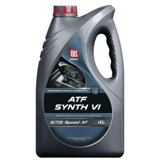 Масло трансмиссионное Лукойл ATF SYNTH VI синтетическое 4 л 3722205 фото