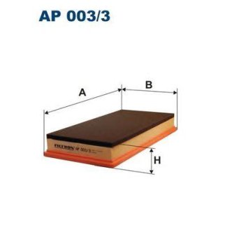 Фильтр воздушный FILTRON AP 0033 фото