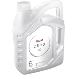 Масло моторное ZIC ZERO 20 0W20 4л синт. фото 1