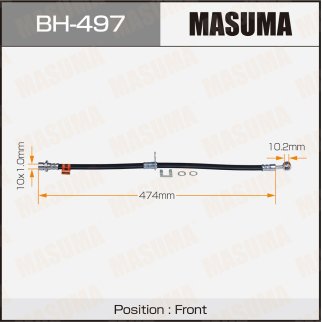 Шланг тормозной Masuma BH-497 фото