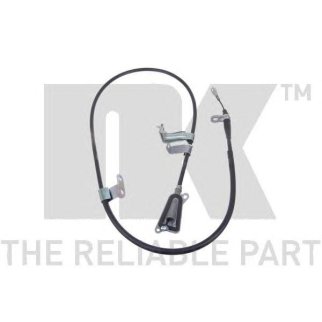 9022121_трос ручника л.! Nissan X-trail 03> фото