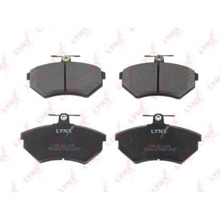 Колодки тормозные передние к-кт LYNXauto BD1205 фото