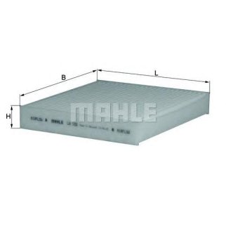 Фильтр салона MAHLE LA 155 фото 2