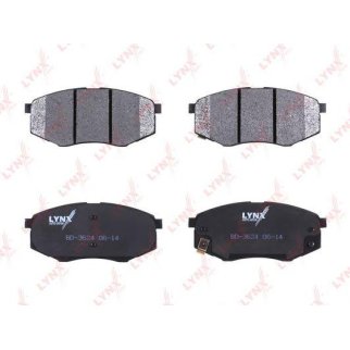 Колодки тормозные передние к-кт LYNXauto BD-3624 фото