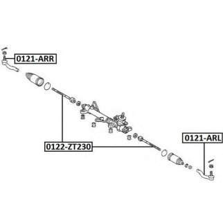 НАКОНЕЧНИК РУЛЕВОЙ ЛЕВЫЙ фото