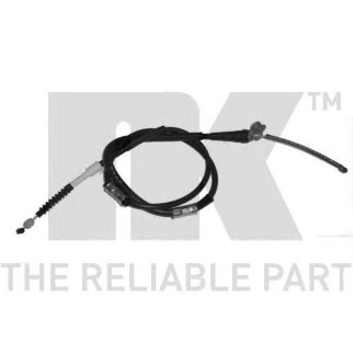 Трос стояночного тормоза задний левый / TOYOTA Carolla E9 (барабанные тормоза) 87~94 фото