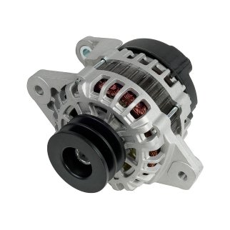 06-10804-SX_генератор! 28V 40A со шкивом  Hyundai HD65/HD72/HD78 D4DD Евро-3 04> фото 3