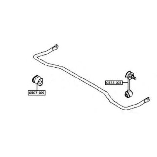 Стойка заднего стабилизатора ASVA 0523-005 фото