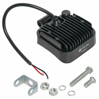 Фара светодиодная мини квадратная, 5 LED направленный свет, 15W (83х83х36) 12/24V (ALED011) фото 3