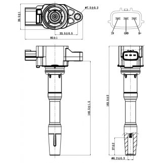 Катушка зажигания FEBEST 24640-003 фото 2