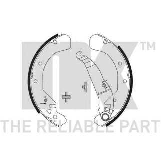 Колодки барабанные к-кт NK 2736589 фото