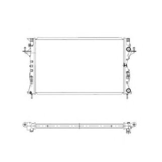 Радиатор основной NRF 58319 фото