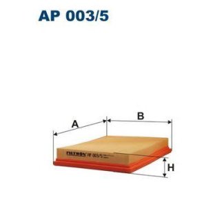 Фильтр воздушный FILTRON AP 0035 фото